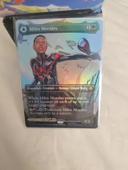Miles Morales (0234) (Borderless) Marvel's Spider-Man Foil - Image 1