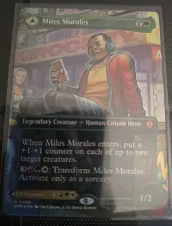 Miles Morales (0200) (Borderless) Marvel's Spider-Man Foil - Image 1