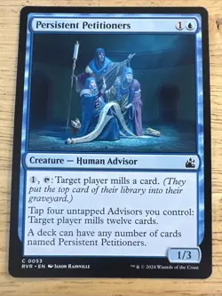Persistent Petitioners Ravnica: Remastered MTG FREE SHIPPING - Image 1
