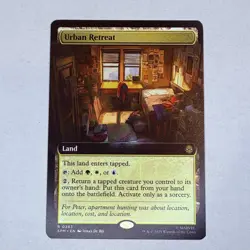 Urban Retreat (Extended Art) Marvel's Spider-Man MTG NM - Image 1