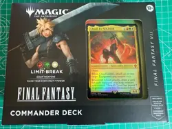 Final Fantasy VII Commander Deck Limit Break Cloud Edition MTG - Image 1