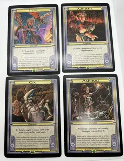 MTG Magic the Gathering Oversized Vanguard Character Set Series 4 1999 WOTC NM - Image 4
