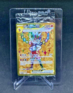 2024 Pokemon Terapagos EX UPC CINDERACE EX Black Star SEALED Promo #163 - Image 1