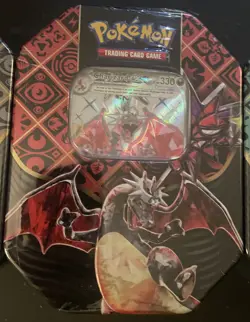 Pokemon TCG Paldean Fates Set of 3 Tins Brand New & Sealed - Image 3