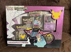 Pokemon Celebrations Dragapult Prime Box, 25th Anniversary , New Factory Sealed - Image 1