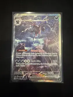 🔥 Hydreigon EX 169/086 White Flare WHT SIR Special Illustration Rare Pokemon NM - Image 2