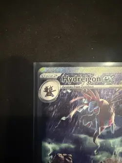 🔥 Hydreigon EX 169/086 White Flare WHT SIR Special Illustration Rare Pokemon NM - Image 3