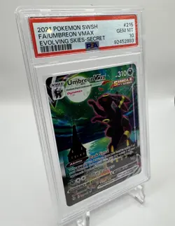 Pokemon 2021 Umbreon VMAX 215/203 Alt Art Evolving Skies GEM MINT PSA 10 - Image 1