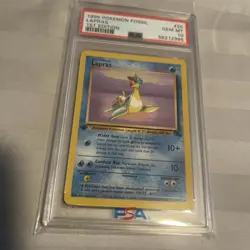 1999 Pokemon Fossil 1st Edition Lapras #25 Non-Holo GEM MINT PSA 10 - Image 1