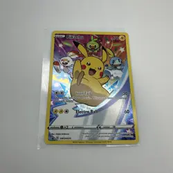 Pokemon TCG Pikachu SWSH Black Star Promo SWSH020 Holo Promo - Image 1