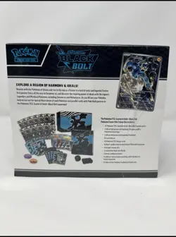 Pokemon Center Edition Black Bolt ETB Elite Trainer Box Sealed Brand New - Image 2