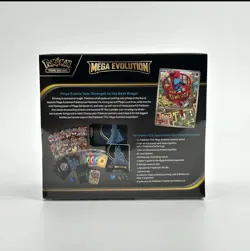 POKEMON CENTER TCG MEGA EVOLUTION SEALED ELITE TRAINER BOX ETB LUCARIO - Image 2
