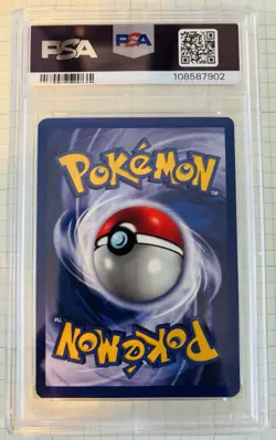 1999 POKEMON GAME MOVIE PROMO #3 MEWTWO PSA 8 - Image 2