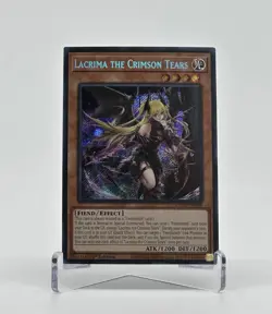 Yu-Gi-Oh! ROTA-EN014 - Lacrima the Crimson Tears - ROTA - Secret Rare - 1st ED - Image 2