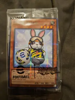 Yu-Gi-Oh! Rescue Rabbit EFootball Promo - EFC1-EN001 - 1st Edition - Near Mint - Image 1