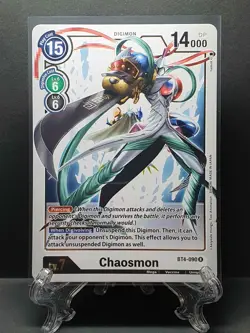 Digimon Card - Chaosmon BT4-090 R - Great Legend - Image 1