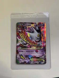 Mega Gengar EX Holo Black Star Promo Card XY166 XY Holo Card, LP - Image 1