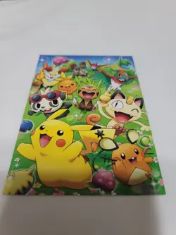 Pokemon Card The Movie XY Pikachu Meowth Dedenne Pocket Monsters Nintendo Japan - Image 1
