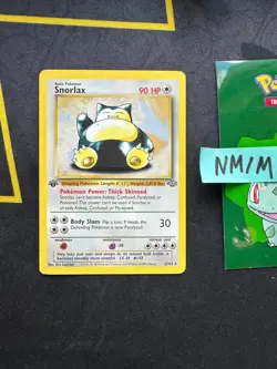 Pokemon Card Snorlax Jungle 1st Edition Non Holo Rare 27/64 254 💎NM💎 - Image 1