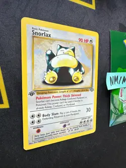 Pokemon Card Snorlax Jungle 1st Edition Non Holo Rare 27/64 254 💎NM💎 - Image 3