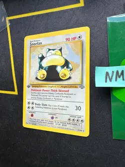 Pokemon Card Snorlax Jungle 1st Edition Non Holo Rare 27/64 254 💎NM💎 - Image 4