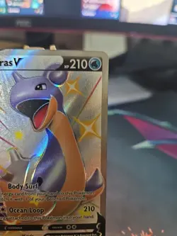 Pokemon TCG Lapras V SV110/SV122 Holo Full Art Card Ultra Rare Shining Fates NM - Image 3