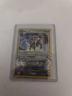 Pokemon TCG Arceus Lv.100 90 HP Card Judgment Attack Platinum Set Nintendo - Image 1