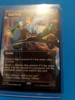 Fatal Push Spider-Man 7020 Borderless Non-Foil Bonus Card Secret Lair - Image 2