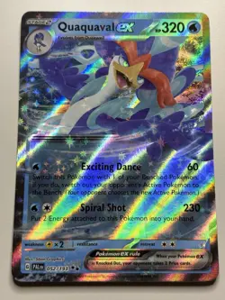 Quaquaval ex 052/193 Double Rare Holo Sv02: Paldea Evolved Pokemon Card - Image 1