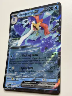 Quaquaval ex 052/193 Double Rare Holo Sv02: Paldea Evolved Pokemon Card - Image 3
