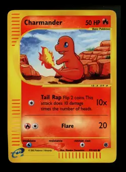 Charmander 97/165 Expedition 2002 Reverse Holo E-Series Vintage Pokemon Card TCG - Image 1