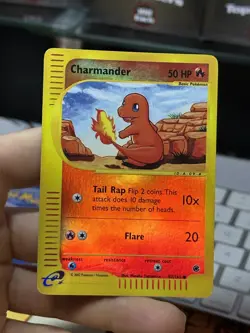 Charmander 97/165 Expedition 2002 Reverse Holo E-Series Vintage Pokemon Card TCG - Image 3