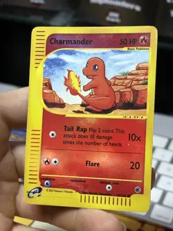 Charmander 97/165 Expedition 2002 Reverse Holo E-Series Vintage Pokemon Card TCG - Image 4
