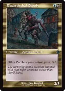 Bladestitched Skaab (Retro Frame) [Innistrad Remastered] Magic MTG - Image 1
