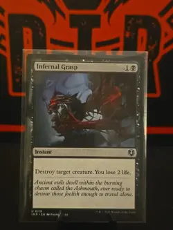 Infernal Grasp - 385 - INR - NM - MTG Magic the Gathering - Image 1