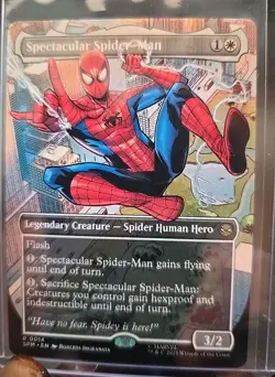 Spectacular Spider-Man (Borderless) 0014 MTG Regular Near Mint - Image 1