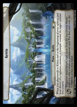2x Ketria - Oversized MOC LP MTG - Image 1