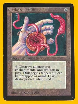 MTG NEVINYRRAL'S DISK Beta (OldManMTG 012-224) - Image 1