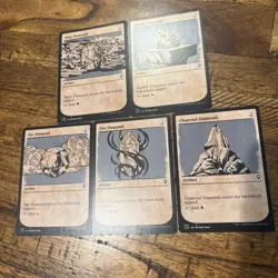 Charcoal Moss Marble Sky Fire Diamond (Showcase) Set MTG Battle for Baldurs Gate - Image 2