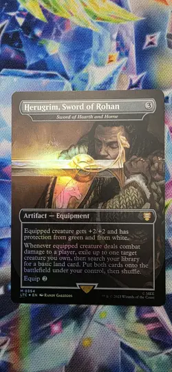 Herugrim, Sword of Rohan - Sword of Hearth and Home MTG the Lord of the Rings - Image 1