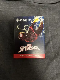 MtG 2025 Marvel Spider-Man Michael Morales Green Welcome Deck NEW/SEALED - Image 1