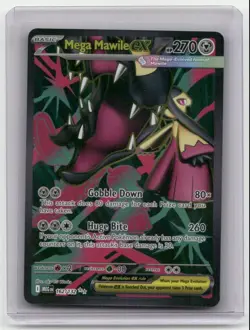 2025 Pokemon Mega Evolution English Mega Mawile EX Full Art Ultra Rare #162 - Image 1