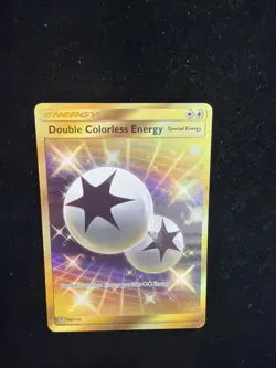 Pokemon Double Colorless Energy DCE 166/145 Guardians Rising SECRET Gold Mint - Image 2
