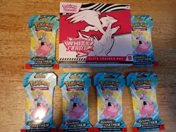 Pokemon TCG : White Flare Elite Trainer Box , Plus 6 journey together packs. - Image 1