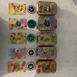 Pokemon 151 Mini Tin 5-Pack Magneton, Gengar, Scyther, Electrabuzz, Dragonite - Image 5