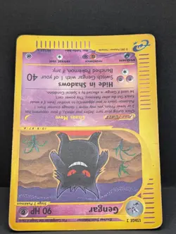 Gengar 048/165 Expedition Base Set Reverse Holo Ultra Rare Pokemon TCG MP+ - Image 5