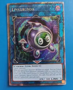 Near Mint Yugioh Linkuriboh RA04-EN291 - 1st Edition - Platinum Secret Rare - Image 1