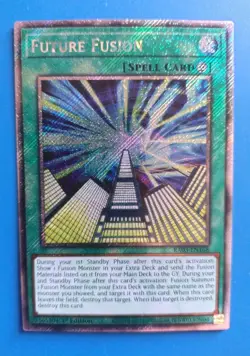 Near Mint Yugioh Future Fusion - RA03-EN168 - Platinum Secret Rare - Image 1