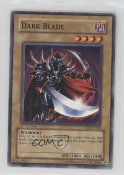Dark Blade 1st Ed. YuGiOh Warrior's Triumph Structure Deck #SD5-EN003 2005 - Image 1