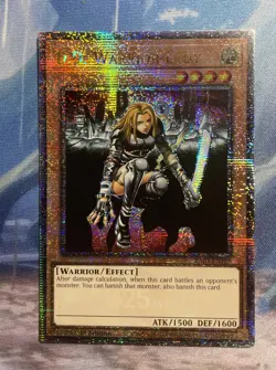 YuGiOh D.D. WARRIOR LADY Quarter Century Secret Rare RA03-EN129 - Image 1